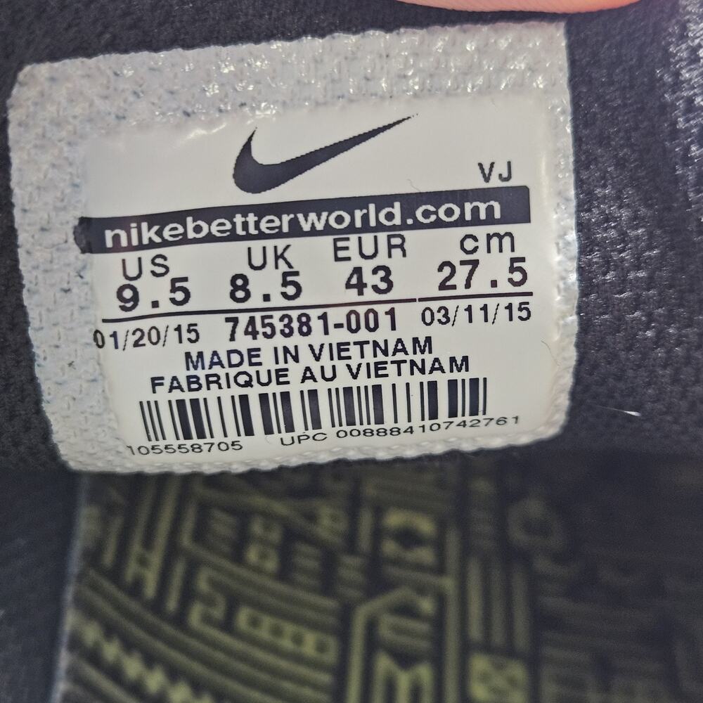 Nike Women's Free 5.0 Be True Rainbow Pride Grey Size 9.5 Shoes - Picture 8 of 8
